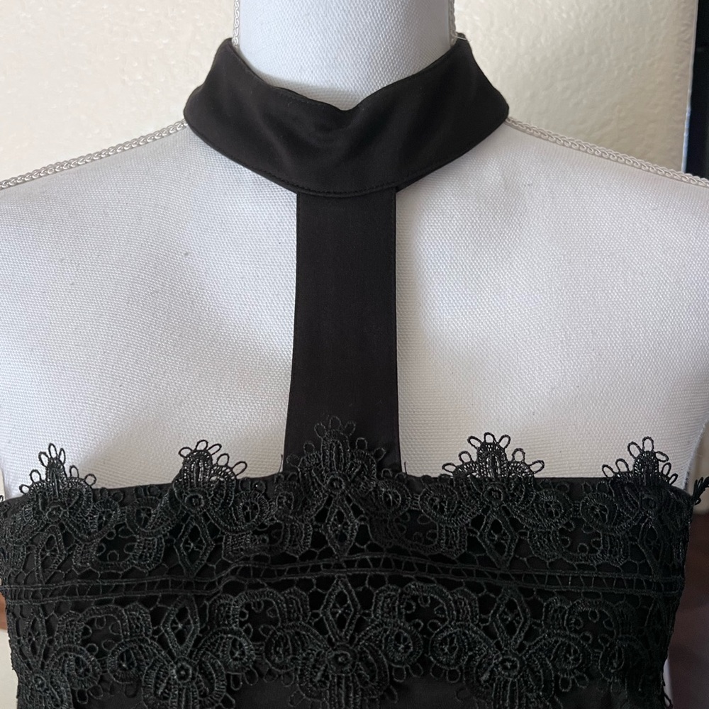 Lace Choker Dress
